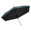 Ultra-light sun protection feather umbrella, three-fold sunshade and UV protection sun umbrella, sunny and rainy advertising umbrella, plain color, printable Item Picture